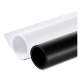 Fondos En Pvc Blanco Y Negro De 1x2mts Para Fotografia De Pr