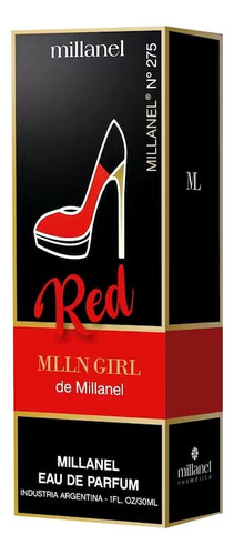 Perfume Millanel N°275- Mlln Girl Red- Edp Femenino 30ml