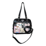 (bk) Harajuku Itabag, Bolsa Transparente De Poliuretano Para