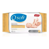 Toallitas Húmedas Para Bebé | Q-soft Premium Óleo Cal | 40u.