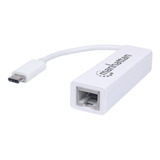 Adaptador Usb C Manhattan 507585 A Red Gigabit, 1000 Mbps