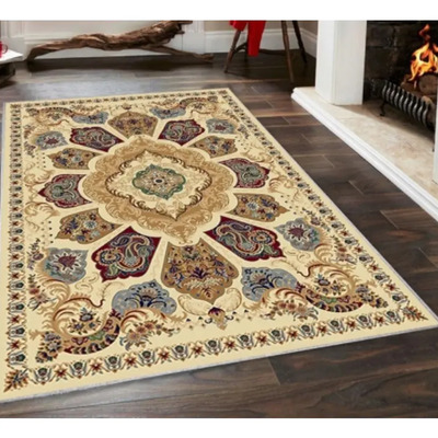 ^ Tapete Antiderrapante Estilo Vintage Para Quarto ^ 1pc