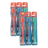 Kit De Cepillos Para Ortodoncia Dual Head Stylus 6 Piezas