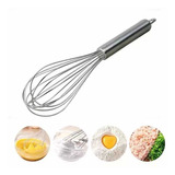 Batidor Mezclador Manual Acero Cocina Repostería Mano