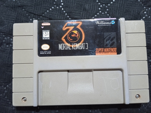Mortal Kombat 3 Original Super Nintendo Snes