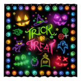 Trick Or Treat - Cortina De Ducha Brillante Para El Hogar, B