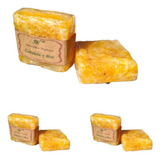 Jabón Artesanal De Calendula Y Miel  X 100 G C/u X 6 (seis)