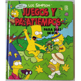 Libro Los Simpson Juegos Y Pasatiempos Para Dias De Sol 