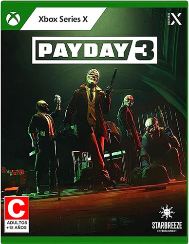 Pay Day 3 Standar Edition Starbrezze Xbox Series X Físico