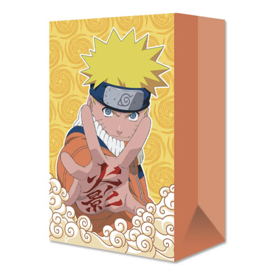 Bolsas Dulceras Naruto Papel Bond Amarillo x10 Fiesta Infantil | MercadoLibre