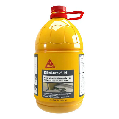 Sika Latex N Mejorador De Adherencia Y Resistencia Sella 5 L Color Incoloro | Envío gratis
