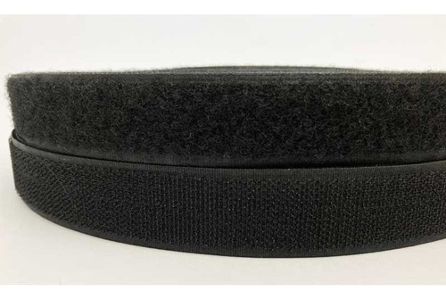 Velcro Dupla Face 20mm 3 Metros 01 Rolo Cor Preto