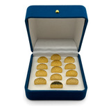 Arras Matrimoniales Baño Oro 24k Set Boda Wedding Unity Coin