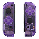 Carcasa Del Controlador De Mano Joycon Extremerate Clear Ato