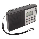 Radio Digital, Reproductor De Mp3 Bluetooth, Soportes Recarg