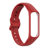 Correa Silicona Para Samsung Galaxy Fit 2 Sm-r220 - Red