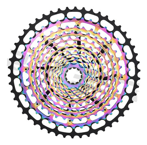 Cassete Spedao 12v 10-50 Rainbow Freehub Xd Leve 392g - Ztto