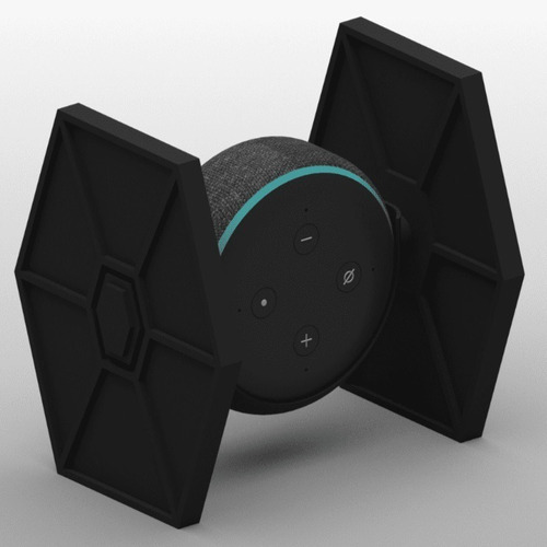 Base Soporte Para Alexa Echo Dot 3 Tie Fighter Nave Star War