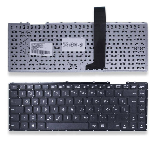 Teclado P/ Notebook Asus X450c X450ca X450ld Marca Bringit Cor Preto