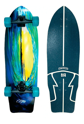 Skate Montado Nitro Wave Sunset - 31`x10`