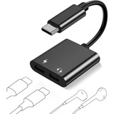 Adaptador Usb C A Jack Usb C Pixel 2/2 Xl/3 Negro