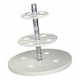 3 Tier Cake Rack Centro De Mesa Cupcake Display Plate Para