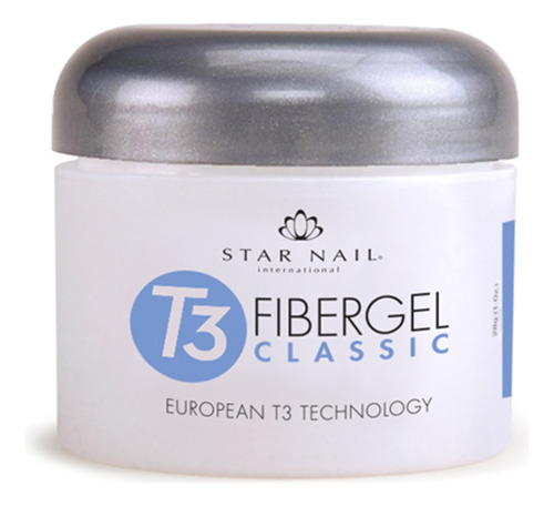 Gel Unhas T3 Fibergel Brasilian Led/uv 28g-cuccio/star Nail Cor Hortensia