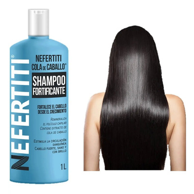 Shampoo Cola De Caballo Para Crecimiento Nefertiti De 1 Lt | MercadoLibre