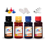 Kit 4 Tinta Para Hp Pro 7740 A3 904xl 100ml