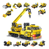 Camión Constructor 12 En 1 Bloques Compatibles Lego