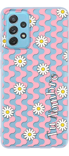 Funda Para Galaxy Flores Margaritas Para Mujer Con Nombre