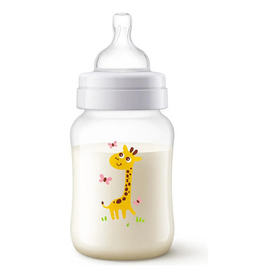 Tetero Anti Cólicos 9oz Girafa Avent - Scf82112 | Meses sin interés