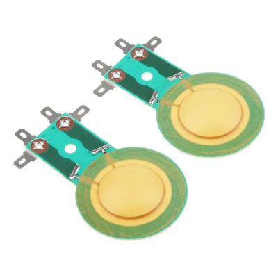 2 Piezas 25,5 Mm Bocina Bocina Driver Dome Tweeter Bobinas