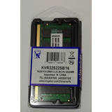 Ddr4 16gb 3200mhz Sodimm Kingston Kvr32s22s8/16