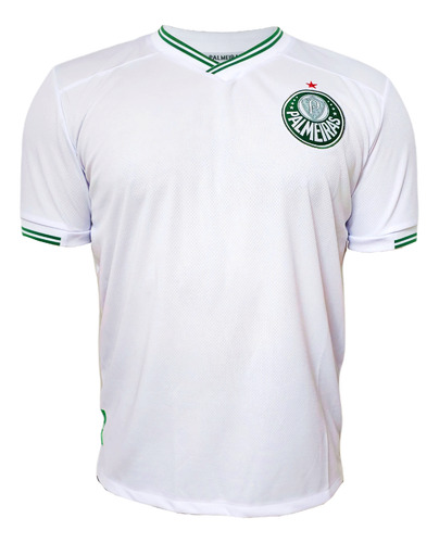 Camisa Palmeiras Casual Escudo Bordado Masculino Oficial