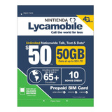 Sim Card Viajera Usa 50gb De Datos + Minutos Ilimitados