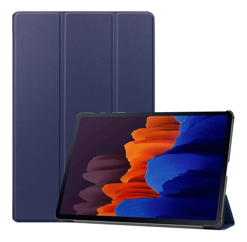 Capa Smart Flip Para Galaxy Tab S7 Fe T730 T733 Tela 12.4