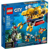 Lego City 60264 - Submarino De Exploração Com Drone