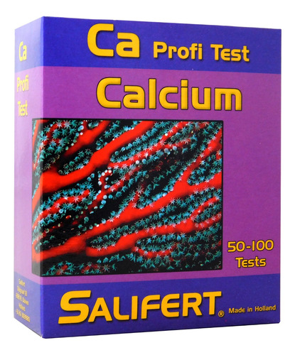 Salifert Test Calcium Ca Calcio Agua Dulce Y Marino Polypter