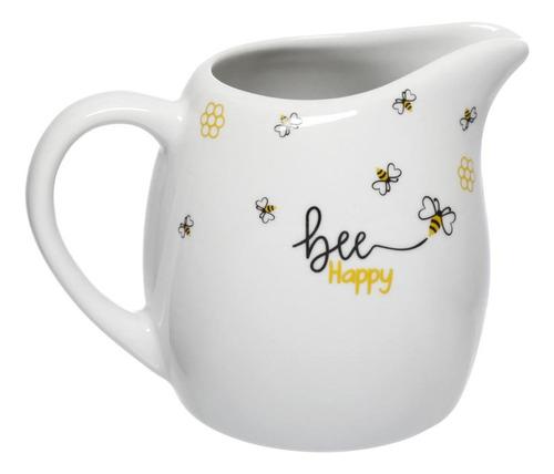Leiteira Em Porcelana 245ml Honey Bee Happy