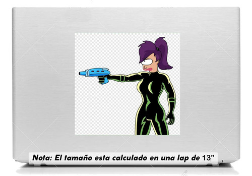 Vinil Sticker Laptop 13 PuLG. Futurama Modld 0007