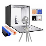 Cabinas Iluminadora Led Xa Fotografía Portátil 60cm