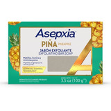 Asepxia Piña Jabón Exfoliante Matifica Reduce Los Poros 100g