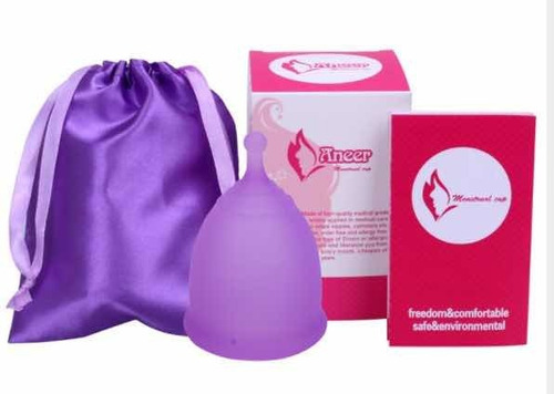 Copa Menstrual Aneer Silicona Médica Reutilizable Importado