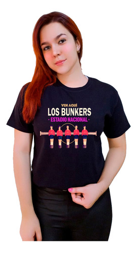 Polera Los Bunkers Ven Aquí Concierto 2024 Estadio Nacional