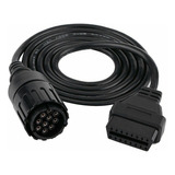 Cable De Diagnóstico Obdii Para Moto, De 10 A 16 Pines, Para