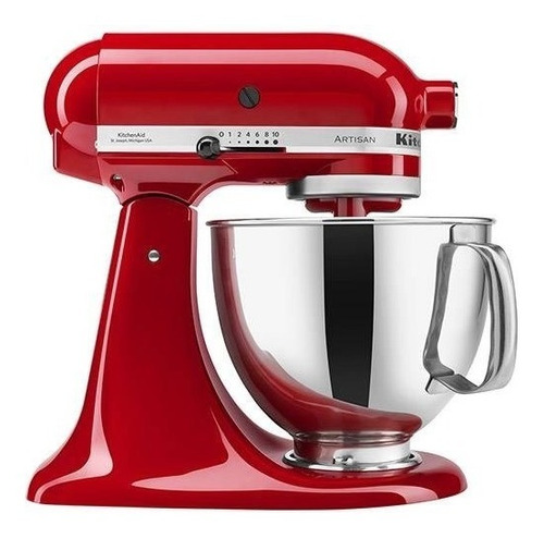 Batedeira Kitchenaid Artisan Empire Red 110v - Kea33cv