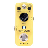 Pedal Mooer Funky Monkey Mft2 Envelope Filter Pedal Auto Wah Cor Amarelo