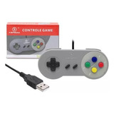 Controle Usb Pc Emulador Jogos Joystick Windows Mac Linux Tv