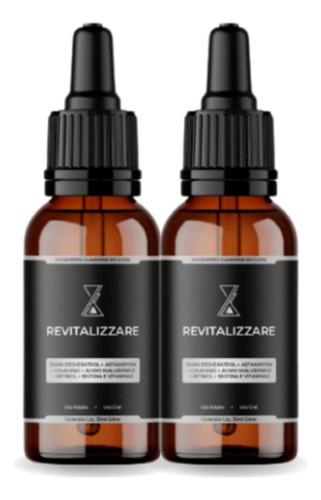 2x Revitalizzare 30ml Rejuvenecedor 100% Natural - Colágeno